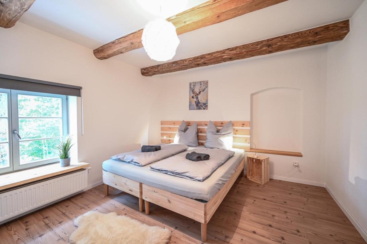 Farmhouse Eckartsberg Im Zittauer Gebirge - Gemuetliche Und Moderne Ferienwohnungen Mit Terrasse Kültér fotó